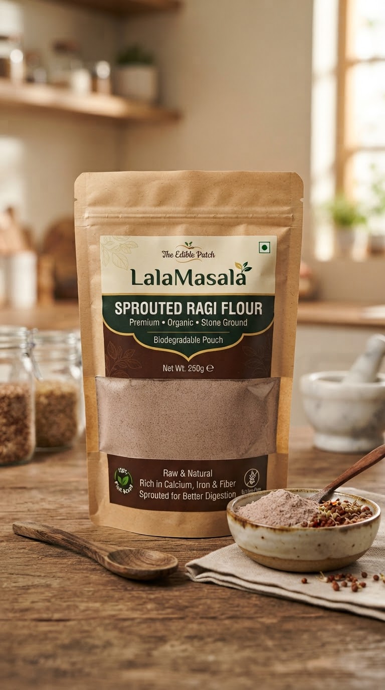 SPROUTED RAGI
